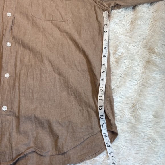 J. Crew Factory Solid brushed twill shirt - Picture 4 of 9